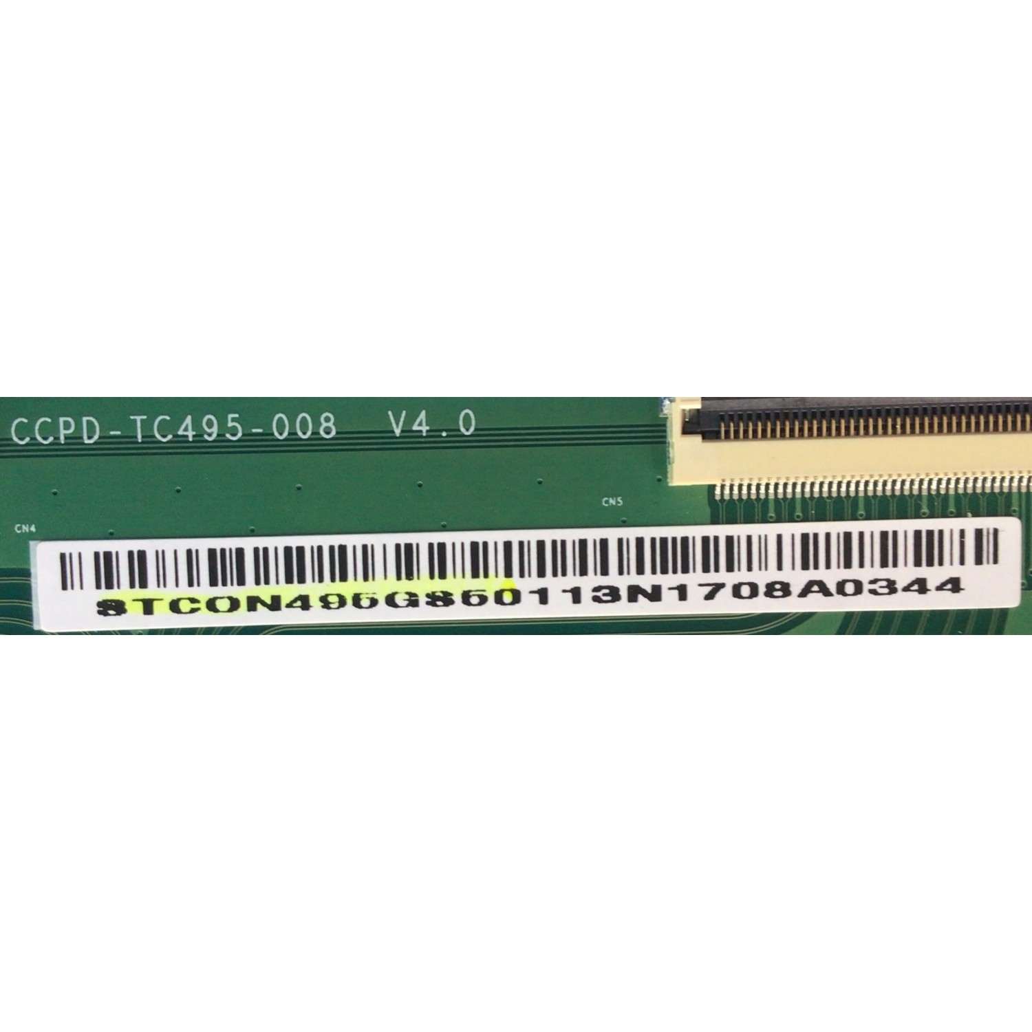 T-CON ORIGINAL PARA TV INSIGNIA / NUMERO DE PARTE STCON495GS501 / CCPD-TC495-008 V4.0 / E88441 / NUMERO DE PANEL TPT500WR-PV5D.Q. / MODELO NS-50F301NA22 - Imagen 2